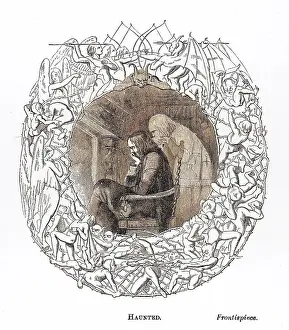 Goblins: Frontispiece to The Haunted Man by Dickens