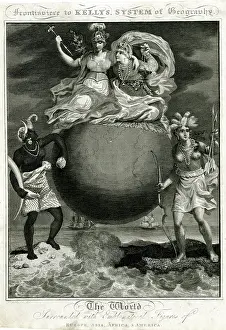1817: Frontispiece, Kelly's System of Geography
