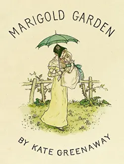 Marigold: Frontispiece, Marigold Garden by Kate Greenaway