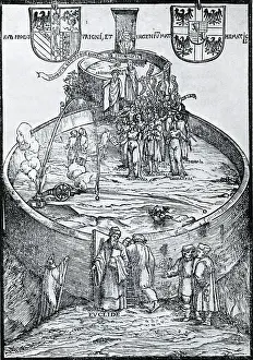 Trajectory: Frontispiece to Niccolo Tartaglia, Nova Scientia, 1537