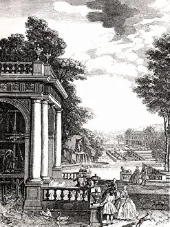 Fountains: Frontispiece of of Architecture Hydraulique