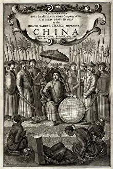 Goyer: Frontispiece Qing Emperor, Shunzhi