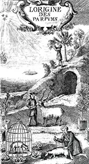 Perfume: A frontispiece showing the various animal and