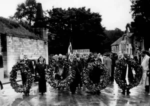 Delegations: Frontline fighters delegations in Verdun, 1936