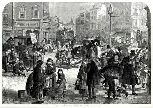 Slipping: Frost in London 1865