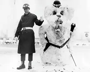 Curios: A frosty U.S. soldier in Germany