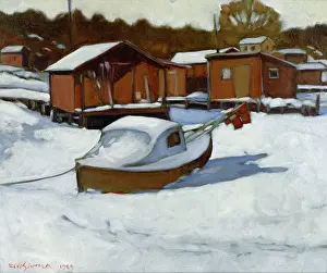 Esko: Frozen Bay, Hanko, Gunnerstrand