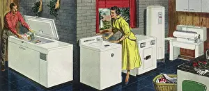 Households: Frozen Food and Laundry
