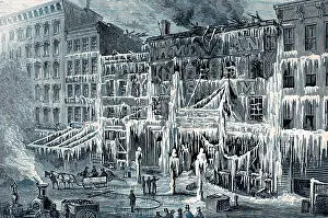 Barnum: Frozen Remains of Barnum's Museum, 1868