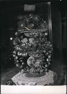 Coty: Fruit cake on display, National Labour Exhibition, Paris