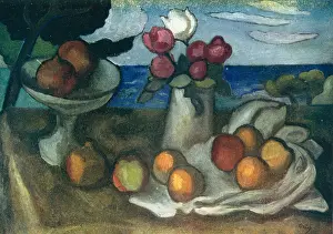 Pomegranates: Fruit And Flowers