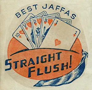 Poker: Fruit Label -- Jaffa oranges