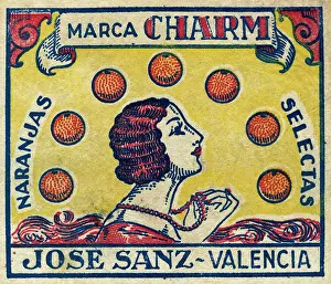 Marca: Fruit Label -- Spanish oranges