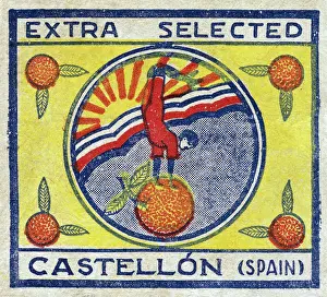 Castellon: Fruit Label -- Spanish oranges