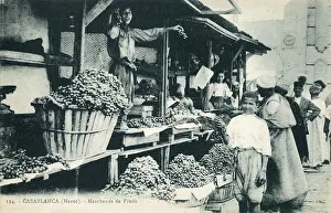 Greengrocer: Fruit Sellers - Casablanca, Morocco
