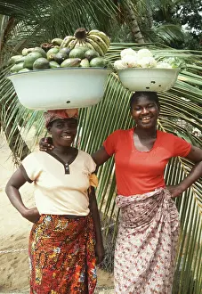 Leone: Fruit sellers, Sierra Leone
