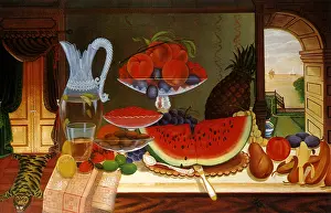 Pineapple: Fruit on Table