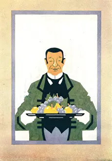 Kauffer: Fruit Tray