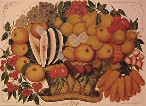 Emerges: Fruit in Wicker Basket