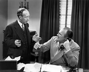 Coworkers: Frustrating phone call