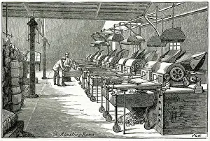 Roasting: Fry's Chocolate & Cocoa manufactory 1884