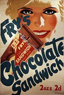 Frys: Fry's chocolate sandwich advert