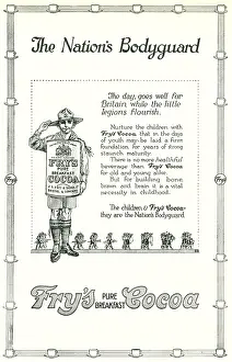 Promotes: Fry's Cocoa Advertisement