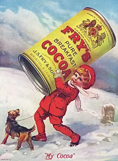 Frys: Fry's Cocoa advertisement, WW1