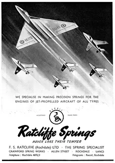 Ratcliffe: F.S.Ratcliffe. Rochdale. Springs