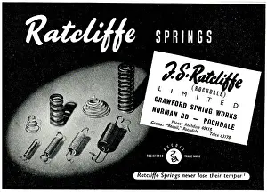 Rochdale: F.S.Ratcliffe Springs For Aircraft
