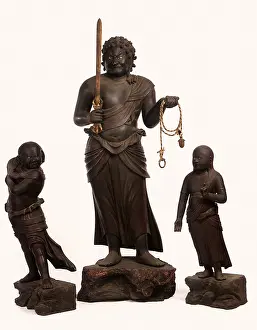 Buddhists: Fudo Myoo with Two Attendants