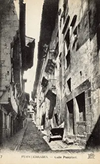 Fuenterrabia: Fuenterrabia, Spain - Calle Pampinot