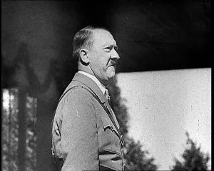 Impassioned: Fuhrer Of Germany Adolf Hitler Giving An Impassioned