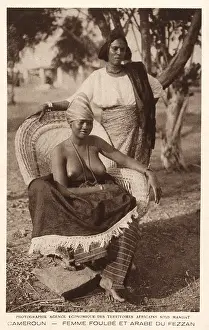 Chested: Fulbe woman from Cameroon