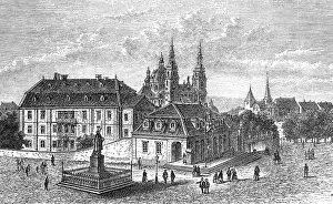 Fulda: Fulda Schlossplatz, Germany