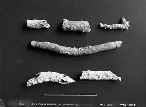 Tubes: Fulgerites from Dundrum Sand Hills, Co. Down