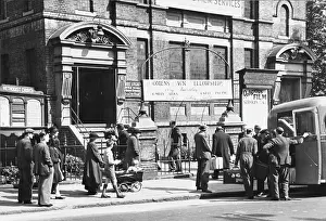 Distributing: Fulham distributing centre WWII