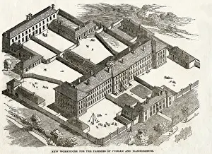 Hammersmith: Fulham and Hammersmith workhouse, London