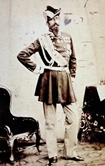 Ferrero: Full-length portrait of general Alfonso
