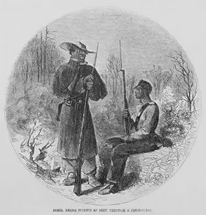 Fredericksburg: Fully armed Confederate African American ?