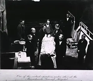 Anesthesia: Fully dressed female patient lying on the ?