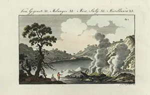 Fumarole: Fumarole or sulphuric gases at Solfatara