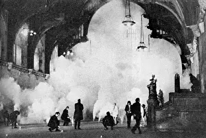 Canisters: Fumigating Westminster Hall, 1971