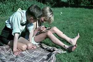 Bonitz: Fun in open-air pool Leuna 1948