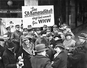 Comradeship: Fund raising for the Winter Relief, 1937