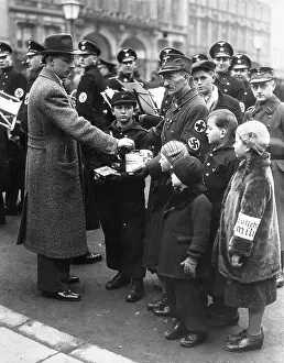Reichsbund: Fund raising for the Winter Relief, 1937