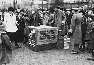 Alleviate: Fundraising by the German emergency assistance during the in