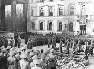 Giesler: Funeral of Adolf Wagner, Koenigsplatz, Munich