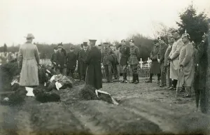 Funerals: Funeral of Albert Ball