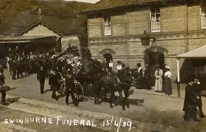 Hearse: Funeral, Algernon Charles Swinburne, Ventnor, Isle of Wight